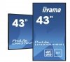 IIYAMA Monitor wielkoformatowy 42.5 cala LH4370UHB-B1 4K,24^7,ANDROID,700cd,VA,PION,SLIMline